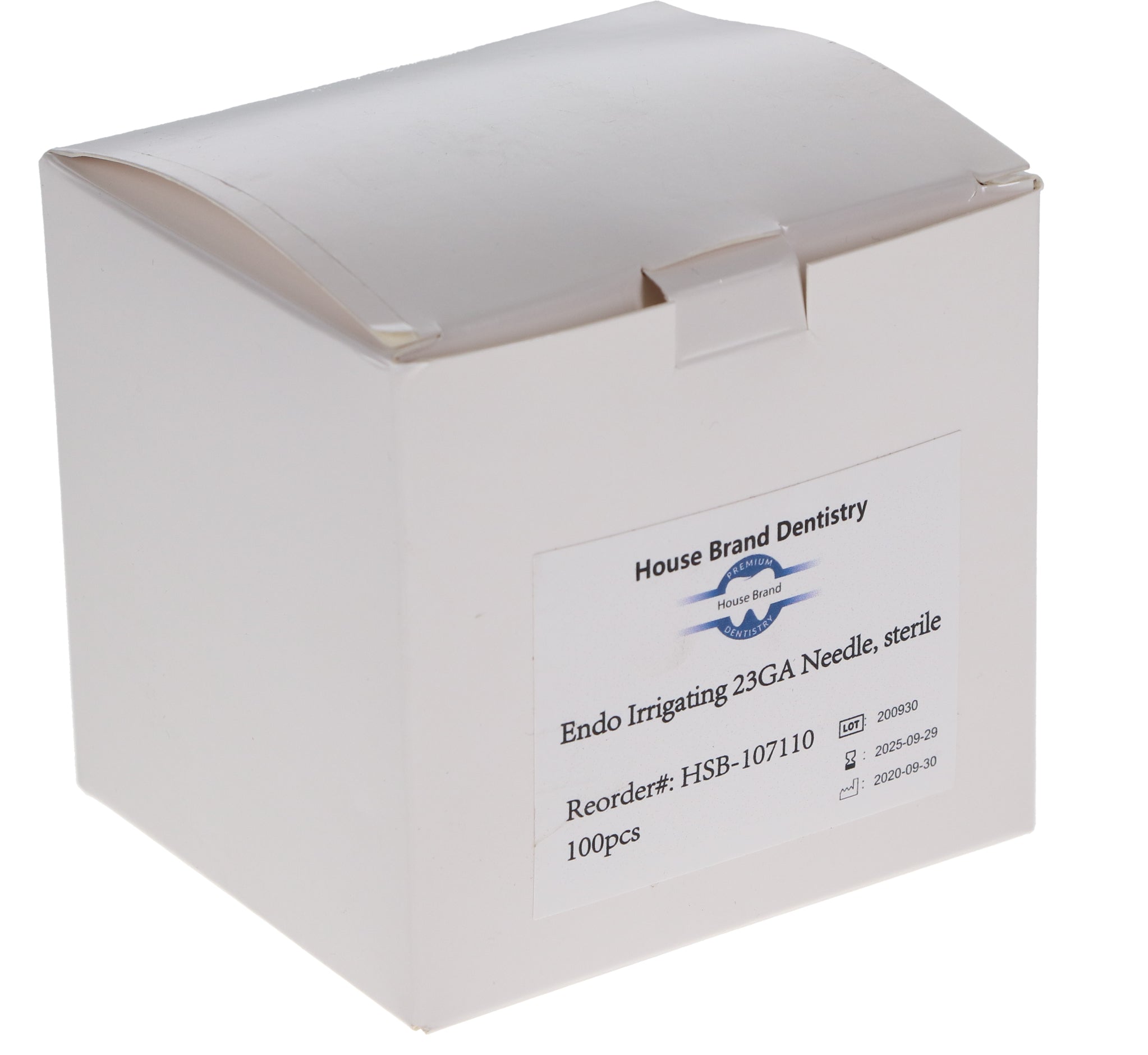 House Brand Dentistry 107110 Endo Irrigating 23 Gauge Dental Needles 100/Pk House Brand Dentistry 107110 Endo Irrigating 23 Gauge Dental Needles 100/Pk